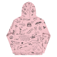 Load image into Gallery viewer, GRAFFITI HOODIE- Pink