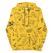 Load image into Gallery viewer, GRAFFITI HOODIE- Yellow