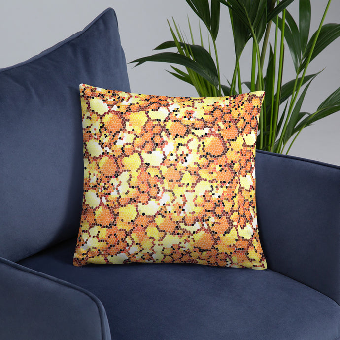 Honey Comb Bliss - Throw Pillow UTIFUL