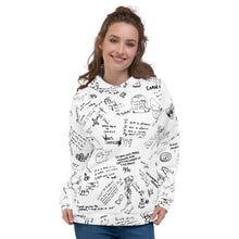 Load image into Gallery viewer, GRAFFITI HOODIE- white