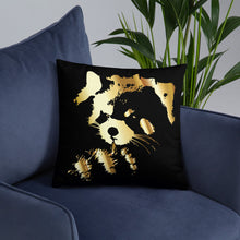 Load image into Gallery viewer, GOLD PANDA Throw Pillow
