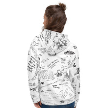 Load image into Gallery viewer, GRAFFITI HOODIE- white