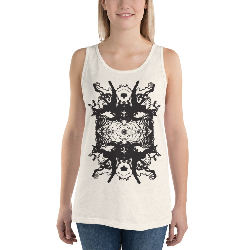 FRACTAL FOX (black) Tank