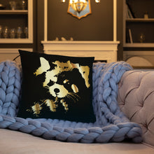 Load image into Gallery viewer, GOLD PANDA Throw Pillow
