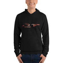 Load image into Gallery viewer, BE HUMAN Red Galaxy Hoodie